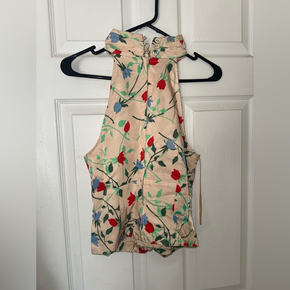 High Neck Floral Top by C/MEO Collective - Picture 5 of 9